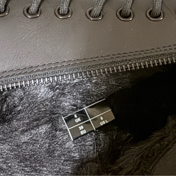 1914 Kolbert Tall Dr. Martens snowplow size 8 fur lined boot black - Picture 9 of 9